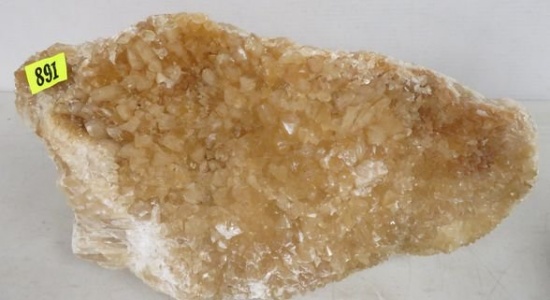 Massive 24" Calsite Quartz Honey Amber Crystal (83lbs)