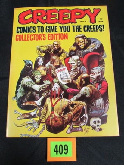 Creepy #1 (1964) Key 1st Issue Jack Adams Cover Nice