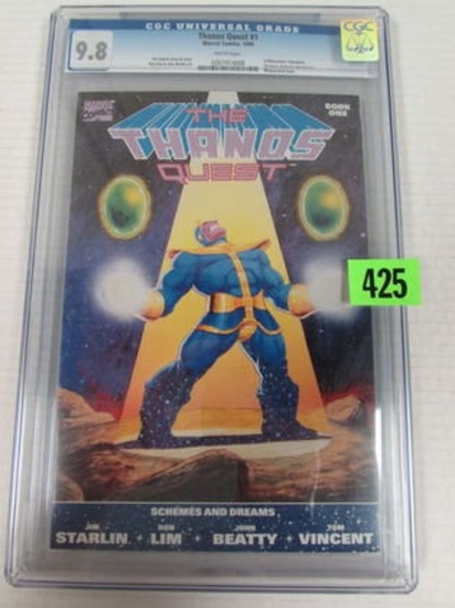 Thanos Quest #1 (1990) 1st Printing Jim Starlin Art Cgc 9.8