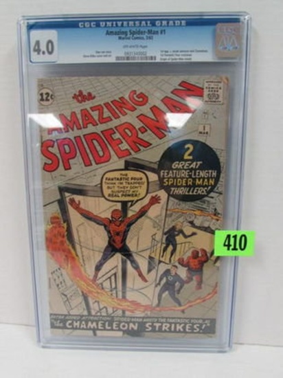 Amazing Spider-man #1 (1963) Holy Grail 1st Issue Cgc 4.0