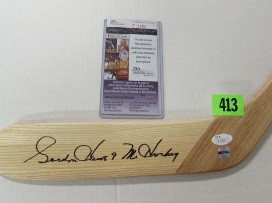 Gordie Howe Signed Ltd. Edition Player Model Northland Hockey Stick Jsa Coa