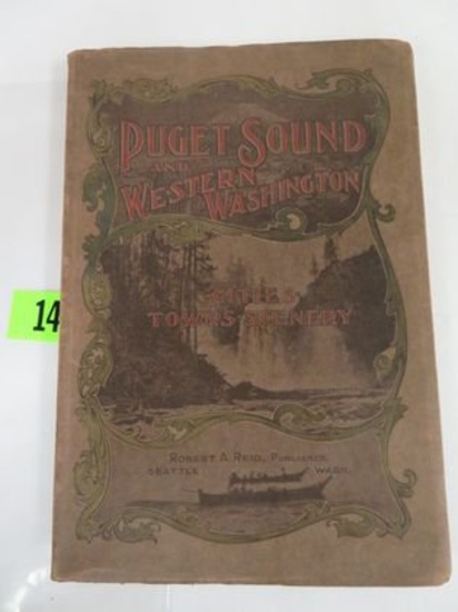 Rare 1912 Puget Sound / Western Views Soft Cover Railroad Line View Book