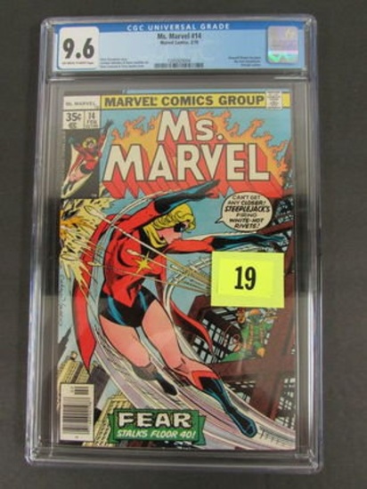 Ms. Marvel #14 (1978) Claremont Cockrum Cgc 9.6 Beauty