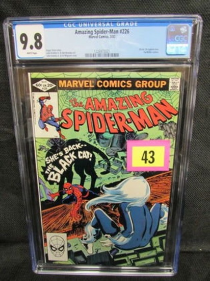 Amazing Spider-man #226 (1982) Black Cat Appearance Cgc 9.8