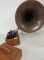 Antique Thomas Edison Portable Cylinder Phonograph w/ Horn