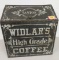 Antique Early 1900s Widlar's General Store Tin Coffee Bin