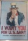 Vintage 1970s US Army Recruiting Poster