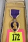 Authentic WWII Military Named Purple Heart w/ Original Case