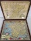 Lot of 2 Vintage 1936 Framed Story Maps Including France and Spain