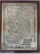 Vintage 1936 Framed Story Map of Ireland