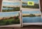 Grouping of 350+ NOS 1940s Ispeming Michigan Postcards