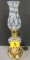 Vintage 1930s Fenton Art Glass French Opalescent Coin Dot Boudoir Lamp