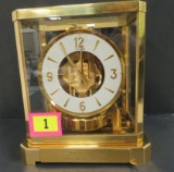 Vintage LeCoultre Atmos Perpetual Motion Clock / Buick 25yr Service Award