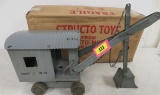 Vintage Structo Pressed Steel Steam Shovel w/ Box