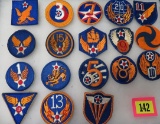 Case Lot of WWII Military US Air Corps Patches