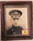 Original 1920s Era New York City Police Officer Framed Photo