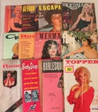 Lot of (10) 1960s Men's Magazines