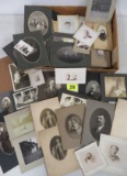 Collection of Antique Cabinet Card Photographs