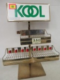 Vintage Kool Cigarettes Counter Top Store Display Rack, 19