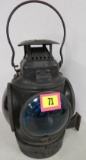 Antique C&O Cast Iron Railroad Switch Lantern