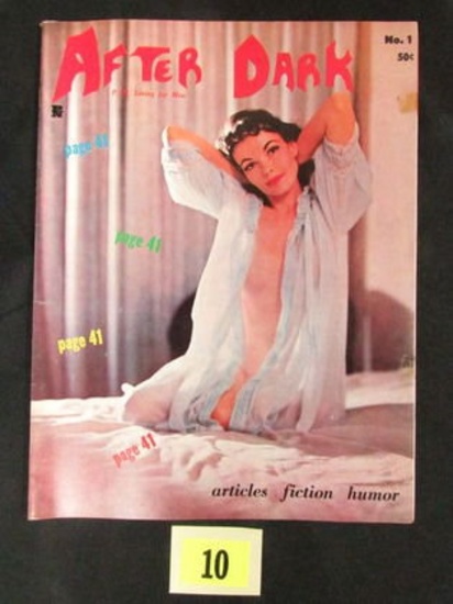 After Dark #1 1960 Men's Magazine.