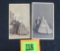 Lot of (2) CDV Photos Sideshow Performers 