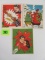 Lot of (3) 1951 King Features Cartoon Christmas Cards