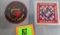 Antique Cereal Premium Patches for Tom Mix Ralston Straight Shooters and Straight Arrow