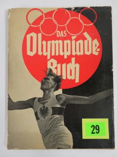 Rare! 1935 "Das Olympiade Buch" by Dr. Carl Diem