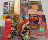 Group of (10) 1950s-60s Mens/Nudist Magazines