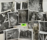 Lot of 25+ 1950s Car Accident / Wreck Photos, Assorted Sizes