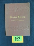 1884 Prize Treatise on the Character of Abraham Lincoln By Rev. D. T. Phillips