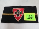 Nazi German WWII Kyffhauserbund Leader's Armband