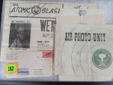 WWII 58th (Atomic Bomb) Wing Group Ephemera, Roswell NM Bomb Squadron Base