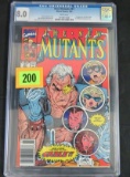 New Mutants #87 Comic Book CGC 8.0 First App Cable