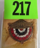 1987 Brooklyn Dodgers Ebbets Field 75th Anniversary Press Pin (in Case)