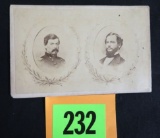 Rare 1864 McClellan /Pendleton Campaign CDV