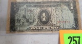 WWII Japanese Occupation Currency Note Signed by the US Entertainers