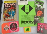 Group of Marvel Comics FOOM Ephemera, Inc. Unused Membership Card