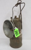 Antique Dewar Hanging Carbide Lamp