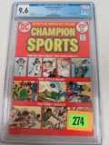 Champion Sports #1 (1973) DC CGC 9.6