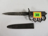 Rare 1918 L.F. & C.U. S. Knuckle / Trench Knife