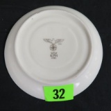 WWII 1941 Nazi Dinnerware Saucer