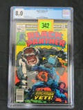 Black Panther #5 CGC 8.0 (1977) Jack Kirby Story