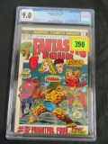 Fantastic Four #129 CGC 9.0 (1972) Thundra, Inhumans and Frightful Four Appearance