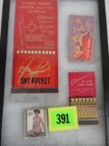 Lot of (4) 1940s-50s Pin-Up Girl Matchbooks