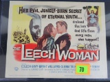 1960 Leech Woman Original Movie Lobby Card