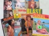 Group of (10) 1950s-60s Mens/Nudist Magazines