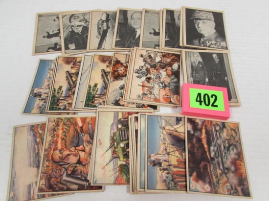 Lot (35) 1939 Gum Inc. War News Pictures Trading Cards