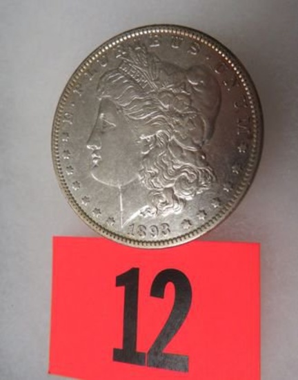 1893 Morgan Silver Dollar / Tough Date